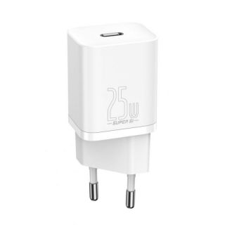 Baseus&nbsp;Wall charger Super Si Quick Charger 1C 25W  white