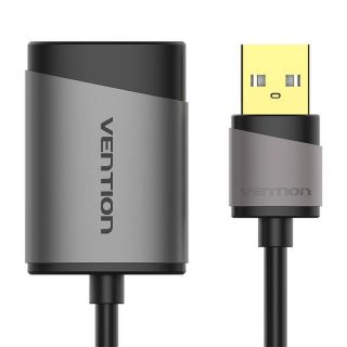 -&nbsp;Vention External USB Sound Card Vention CDKHB, TRS 3.5mm, 0.15m  gray