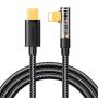 - Joyroom Joyroom S-C Lightning Angle 20W 1.2m USB to USB-C Lightning cable S-CL020A6  black