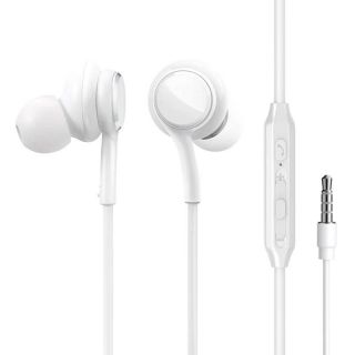 -&nbsp;Joyroom Wired Earphones JR-EW02, Half in Ear  White