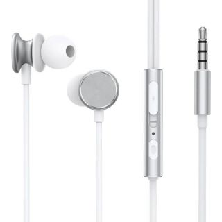 -&nbsp;Joyroom Wired Earphones JR-EW03, Half in Ear  Silver