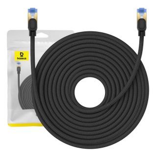 Baseus Braided network cable cat.7 Ethernet RJ45, 10Gbps, 20m  black