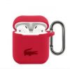 Aksesuāri Mob. & Vied. telefoniem Lacoste Lacoste Apple Airpods 1 / 2 Liquid Silicone Glossy Printing Logo Case ...» Mini skaļruni