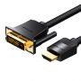 - Vention Kabel HDMI do DVI  24+1  Vention ABFBI 3m, 4K 60Hz /  1080P 60Hz  Czarny