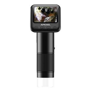 - APEXEL APEXEL APL-MS008 LCD digital microscope  black