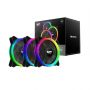 - Darkflash Computer Fan Set ARGB Darkflash DR12 Pro 3in1 120x120  black