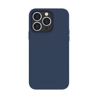 Evelatus iPhone 14 Pro Genuine Leather Case with MagSafe Blue