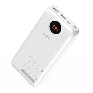- Romoss Powerbank Romoss PSW30PF 30000mAh, 22.5W  white