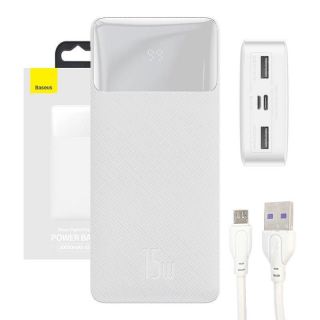 Baseus Powerbank Bipow 20000mAh, 15W  white