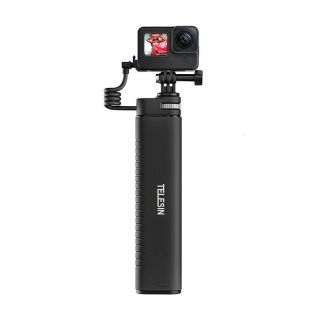 - Telesin TELESIN Power grip selfie stick  With power bank  TE-CSS-001