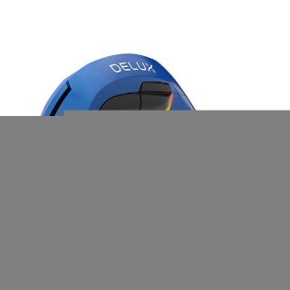 -&nbsp;Delux Wireless Vertical Mouse Delux M618Mini BT4.0 + 2.4Ghz 4000DPI RGB  blue