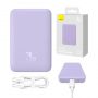 Baseus Baseus Powerbank Baseus Magnetic Mini 10000mAh, USB-C 20W MagSafe  purple