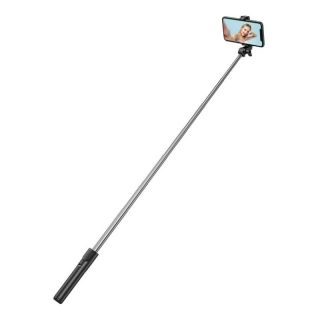 -&nbsp;Hurtel Selfie stick WHS1Y telescopic tripod 1m with phone holder black