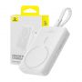 Baseus Baseus Powerbank Baseus Magnetic Mini 10000mAh, USB-C 30W MagSafe  white