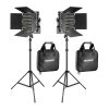 Sporta kameras&nbsp;-&nbsp;Neewer Kit Neewer 660 Bi Color LED, two lamps 40W 3200-5600K&nbsp;