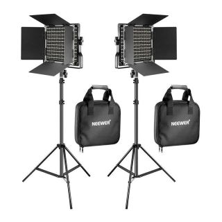 -&nbsp;Neewer Kit Neewer 660 Bi Color LED, two lamps 40W 3200-5600K