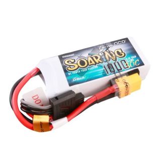 -&nbsp;Gens ace Gens ace G-Tech Soaring 1000mAh 11.1V 30C 3S1P Lipo Battery