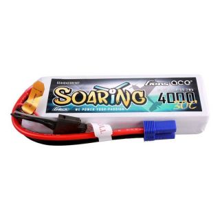 -&nbsp;Gens ace Gens ace G-Tech Soaring 4000mAh 14.8V 30C 4S1P Lipo Battery