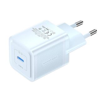 -&nbsp;Vention Wall charger, Vention, FEPL0-EU, USB-C, 20W, GaN  blue