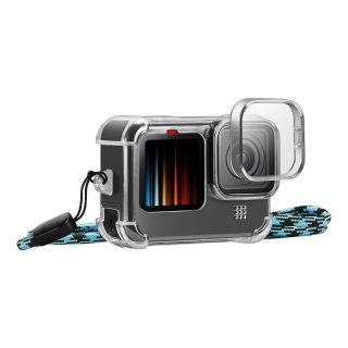 -&nbsp;Puller Case with Lens Cap and Neck Strap PULUZ for GoPro Hero 9  /  10  /  11
