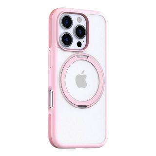 - Torras Torras Ostand R Fusion Case for iPhone 16 Pro  Pink