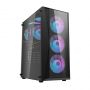 - Darkflash Darkflash DK352 Plus computer case + 4 fans  black