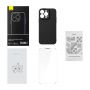 Baseus Magnetic Case Synthetic Fiber Series for iPhone 14 Pro  black + tempered glass + cleaning kit