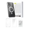 Aksesuāri Mob. & Vied. telefoniem Baseus Phone case Magnetic Crystal Clear for iPhone 12  transparent  with all...» 