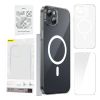 Aksesuāri Mob. & Vied. telefoniem Baseus Phone case Magnetic Crystal Clear for iPhone 13  transparent  with all...» 