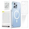 Aksesuāri Mob. & Vied. telefoniem Baseus Phone case Magnetic Crystal Clear for iPhone 13 Pro  transparent  with...» 