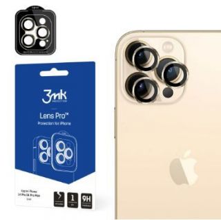 3MK 3MK 
 Apple 
 iPhone 14 Pro / 14 Pro Max Lens Protection Pro 
 Gold zelts
