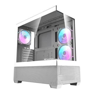 -&nbsp;Darkflash Computer case Darkflash DS900 AIR  white  + 6 ARGB Fans