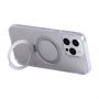 - Joyroom Magnetic protective phone case with holder Joyroom JR-BP004 for iPhone 15 Pro  transparent