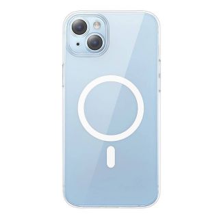 Baseus&nbsp;Crystal Series Magnetic Case for iPhone 14 Plus + tempered glass