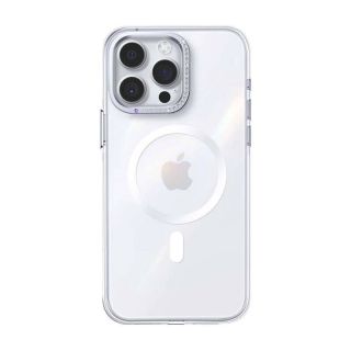 -&nbsp;Joyroom Joyroom PN-15B4 Magsafe Glacier Case for iPhone 15 Pro Max  clear