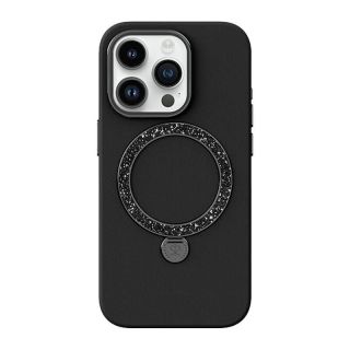 - Joyroom Phone case Joyroom Dancing Circle PN-15L2 Iphone 15 Pro  black  without packaging