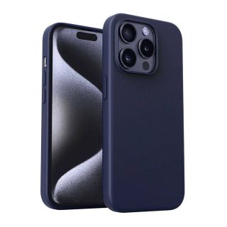 -&nbsp;Aukey Aukey PC-GJ10C case for iPhone 15 Pro  storm blue