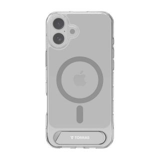-&nbsp;Torras Etui Torras Pstand Series do iPhone 16 Plus  transparentne