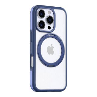 - Torras Torras Ostand R Fusion Series Case for iPhone 16 Pro  blue