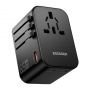 - Essager Travel wall charger, Essager, ECT65-LT01-Z, 65W  black