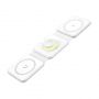 - Essager Magnetic wireless charger, Essager, EWXCX3-NMC02, 3w1, 15W  white