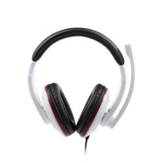 GEMBIRD&nbsp;MHS-001-GW Stereo headset 3.5 mm, Glossy white, Built-in microphone