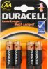 Aksesuāri datoru/planšetes&nbsp;DURACELL&nbsp;AA / LR6, Alkaline Basic MN1500, 4 pc s&nbsp;