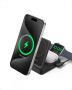 - Anker MagGo Magnetic Wireless Charger  Qi 2.0, 15W , Foldable 3-in-1 with Charger Bundle, Black |