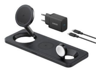 - Anker MagGo Magnetic Wireless Charger  Qi 2.0, 15W  3-in-1 Pad, Black |