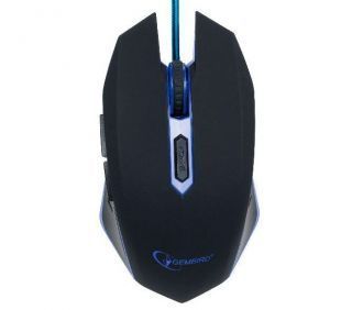 GEMBIRD Gaming mouse, USB, blue zils
