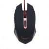 Aksesuāri datoru/planšetes GEMBIRD Gaming mouse, Black / red, MUSG-001-G, USB melns Spēļu Datora Pele