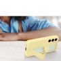 Samsung Samsung Standing Grip Case EF-GS721CYEGWW with holder  /  stand for Samsung Galaxy S24 FE - yellow