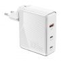 - Essager Essager ECT2CA-ZXB02-Z GaN 100W 2C+A Charger  white