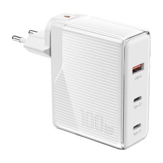 - Essager Essager ECT2CA-ZXB02-Z GaN 100W 2C+A Charger  white balts